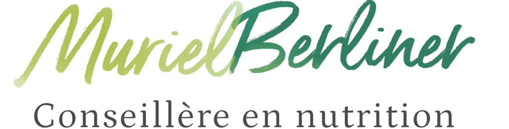 Logo de Mu Nutrition, Muriel Berliner conseillère en nutrition